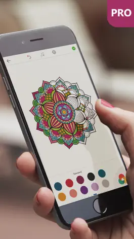 Game screenshot Mandala Coloring Pages for Adults PRO mod apk