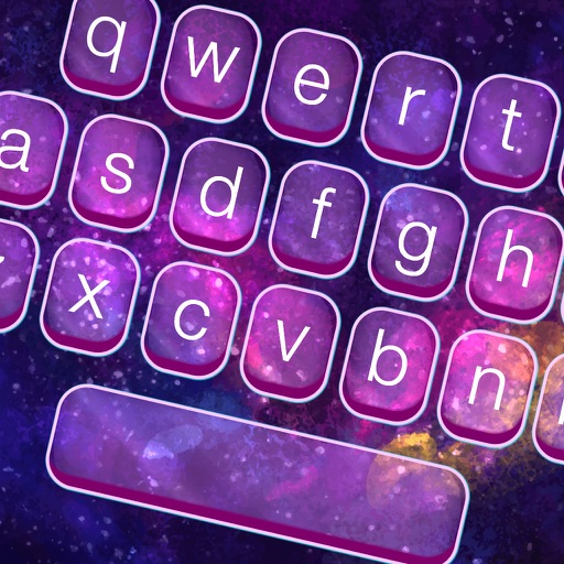 Galaxy Keyboard Skins – Glow.ing Space Themes and Color.ful Text Fonts for iPhone Free iOS App