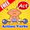This Free Action Verbs Learning for Preschool and Kindergarten is really a great educational application for both Pre-K and kindergarten