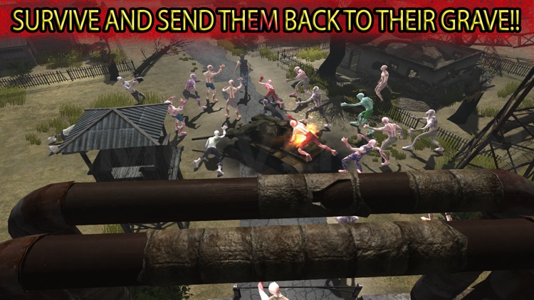 Zombie Survival Escape 2016 - Monster Plague War screenshot-3