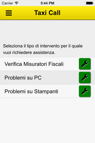 Taxi Call - Sistemi Italia screenshot 2