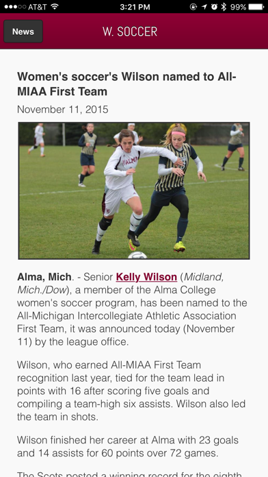 Screenshot #1 pour Alma Scots Front Row
