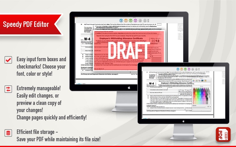 Screenshot #3 pour Speedy PDF Editor - Easy Form Filler