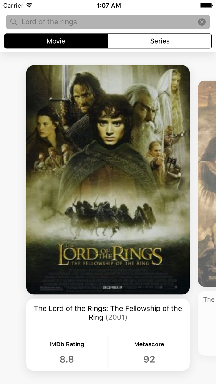 Filmio - Find Movies and Series fast