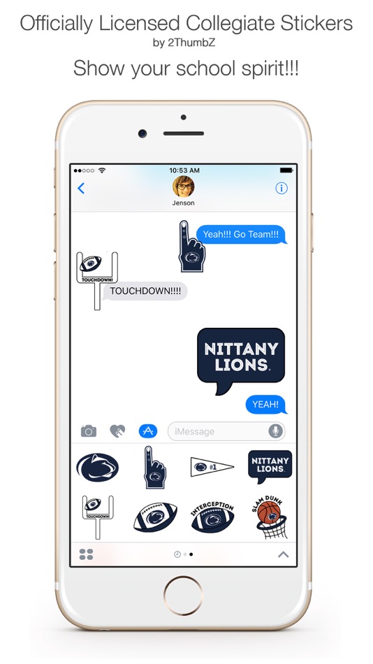 PennState University Stickers for iMessage - 1.0 - (iOS)