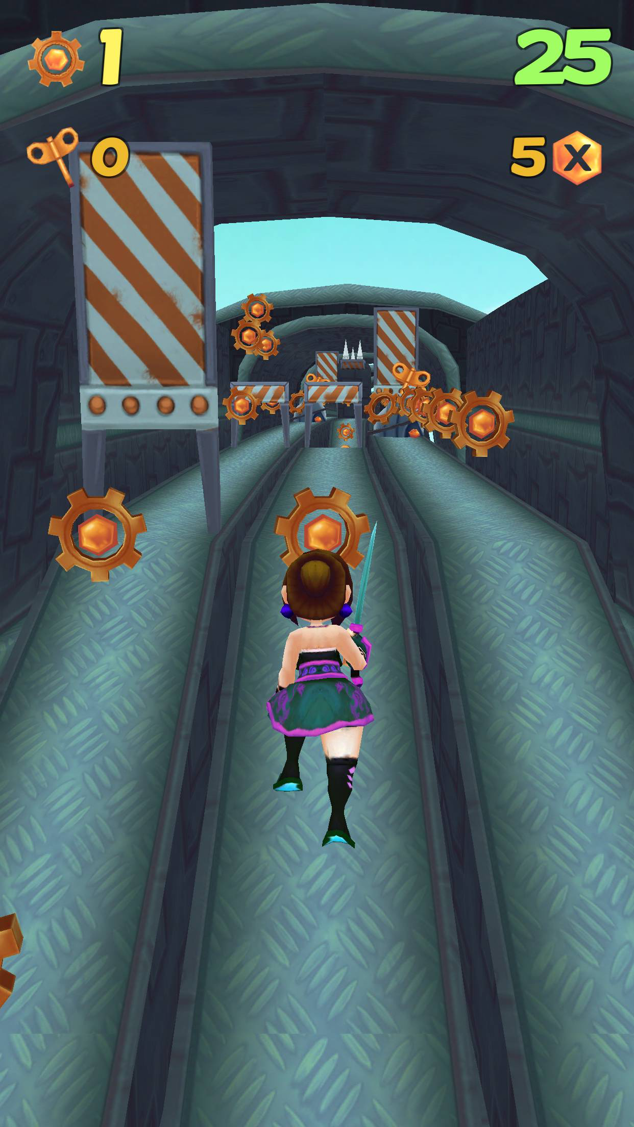 Hero Ninja Naru Kid Run - rail train arcade fast rush endless edition game