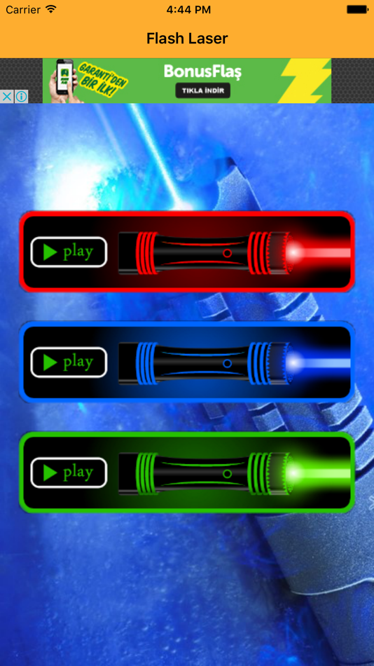 #1. Laser 100 Beam Funny Joke (iOS) Podle: yakup gumus