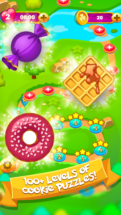 Bits of Sweets Cookie: Free Addictive Match 3 Maniaのおすすめ画像3