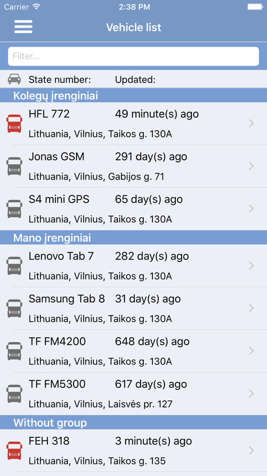 #2. eTransportas App (iOS) 由: UAB AKTKC