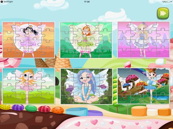 Screenshot #4 pour Fée Jigsaw Puzzle pour les enfants jeux de 5 ans