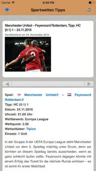 Sportwetten Tipps der Wettbasis iphone bilder 3