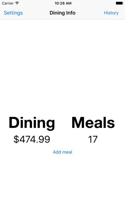 College Meal Planner