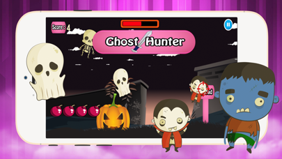 Halloween Ghost Hunter:Shooting Fun Games For Kids app screenshot