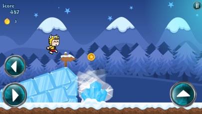 Screenshot #2 pour Running Mascot Winter World