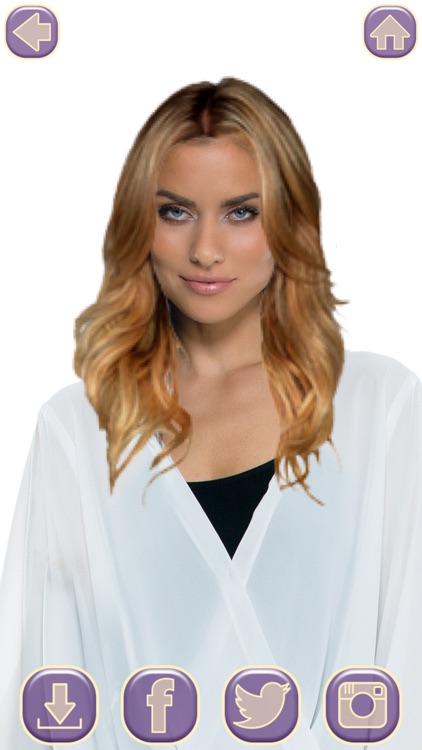 Long Hair Styles Recolor Changer Wig Effects Salon screenshot-4