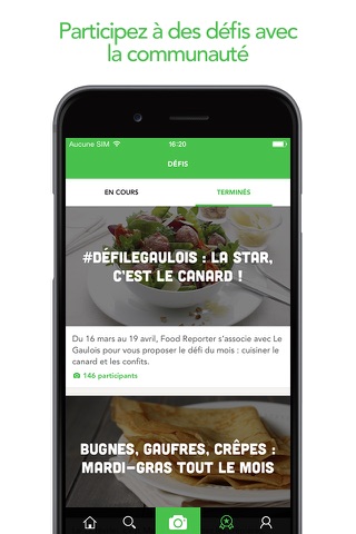 Food Reporter : recette, cuisine, restaurant screenshot 4