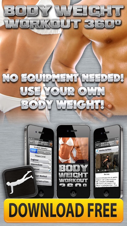 Bodyweight Crunch & Push Ups Bodybuilding Routine screenshot-4