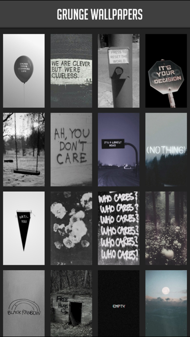 Screenshot #1 pour Grunge Wallpapers