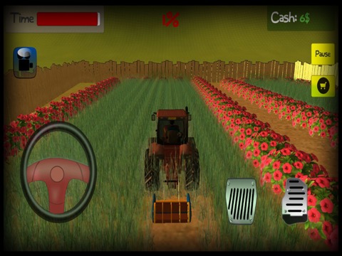 芝刈りと収穫3dトラクター農業シミュレーターのおすすめ画像5