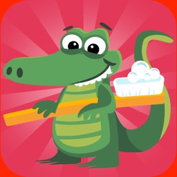 Wild Doodle Dentist - kid’s Animals tooth brush game