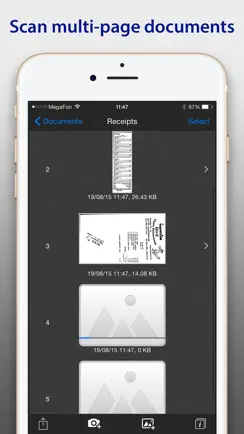 SharpScan: PDF scanner + OCR iPhone image 4