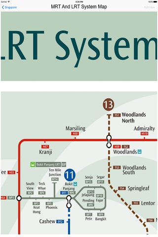 Singapore MRT & LRT Maps screenshot 4