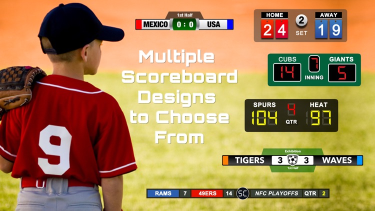 ScoreCam: Video Camera with Interactive Scoreboard
