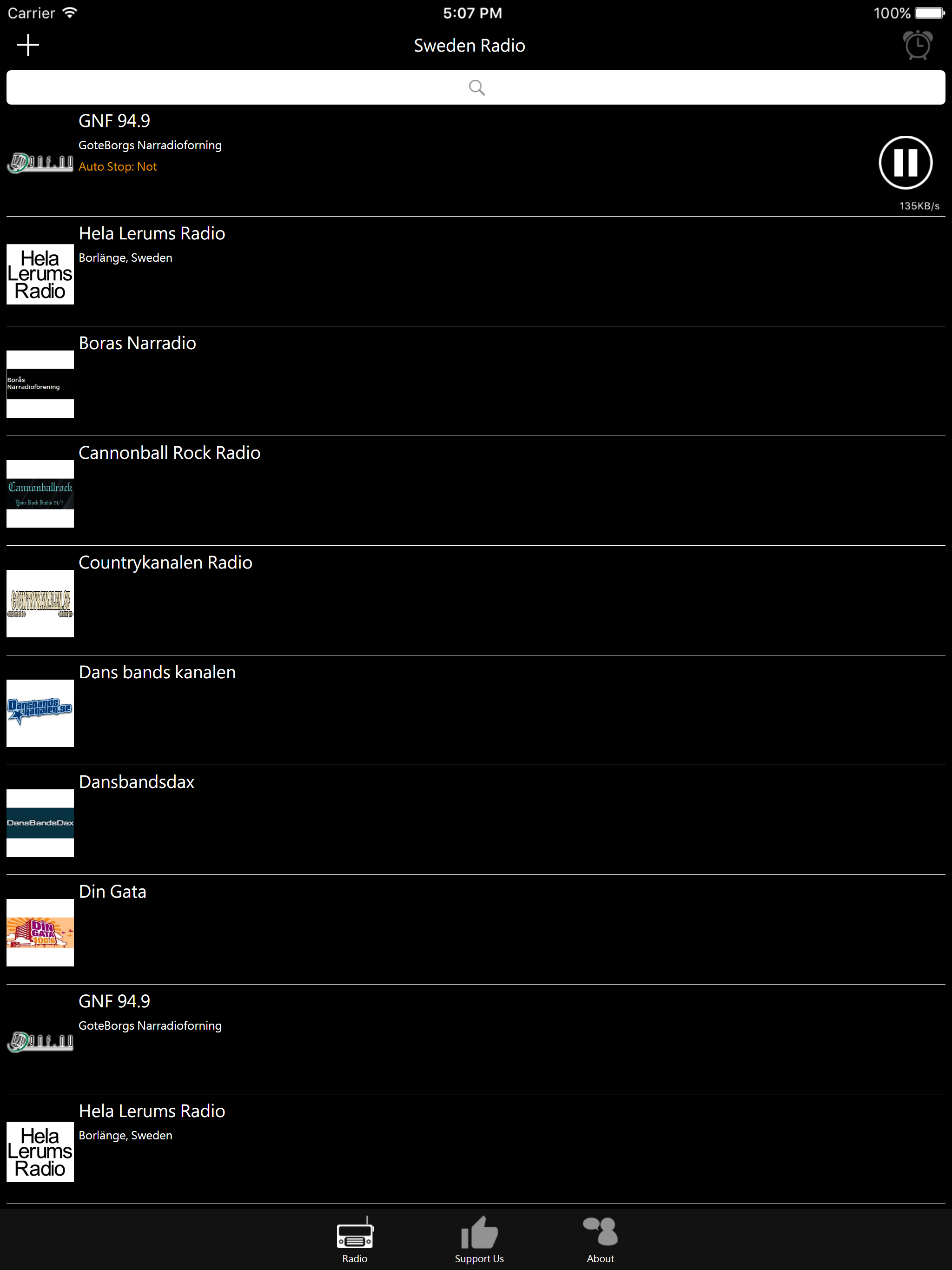 Swedish Radio screenshot 7