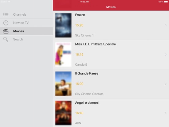 Screenshot #5 pour Televisione Italiana for iPad