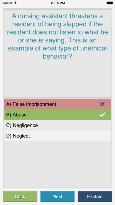 App screenshot