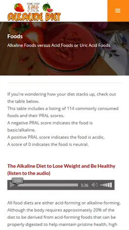Game screenshot Alkaline Diet Plan: Alkaline Diet Foods & Benefits apk