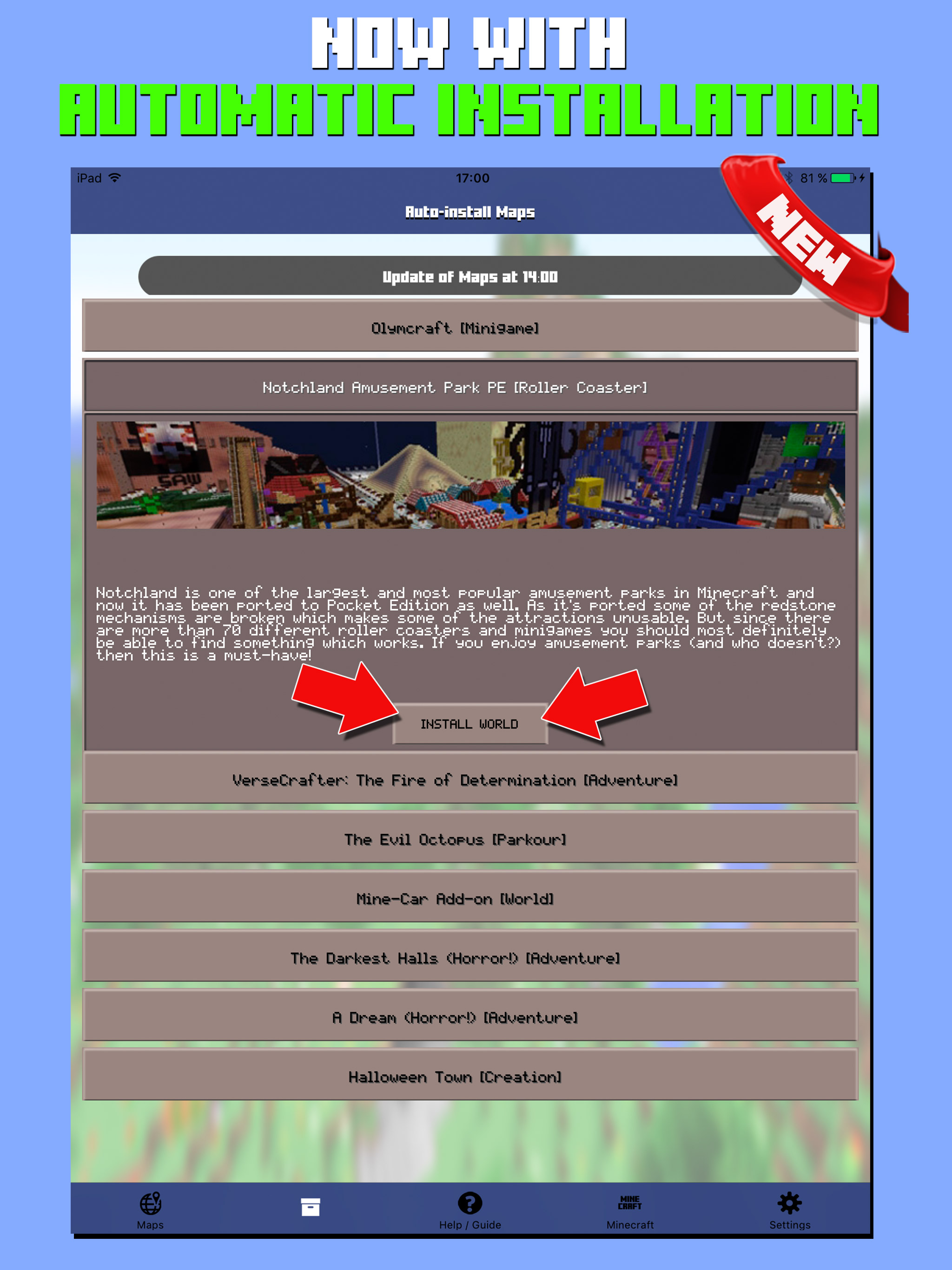 Maps for Minecraft PE - Pocket Edition