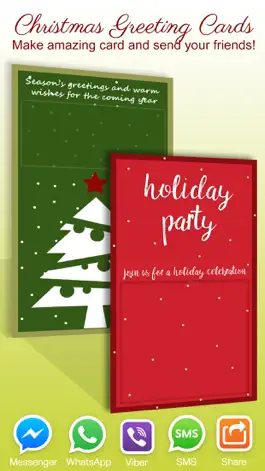 Game screenshot Christmas Holiday Greeting and Invitation Card.s hack
