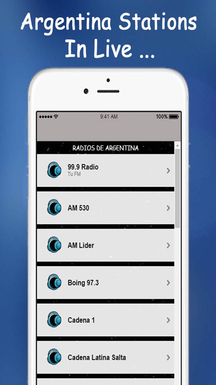 ´Argentina Radios Free  Live Stations.