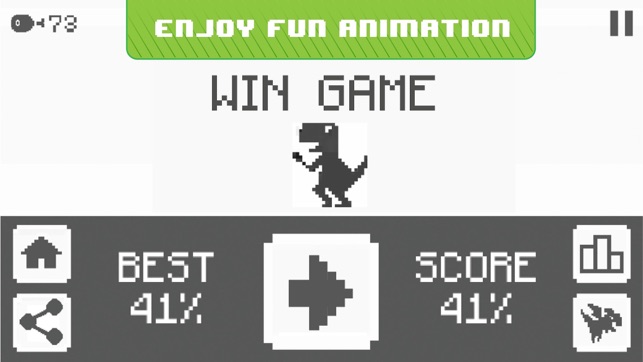 Jura Runner - The Jumping Chrome Dinosaur Game