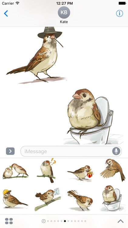 Sparrow Stickers