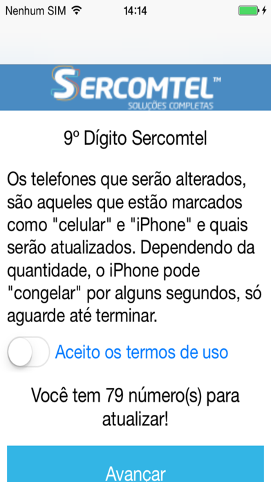 Screenshot #3 pour 9º Dígito Sercomtel