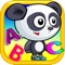 Games Panda ABC's adventure characters ABC and diamonds