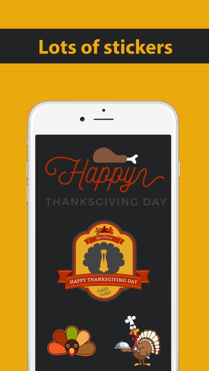Thanksgiving Holiday Stickers