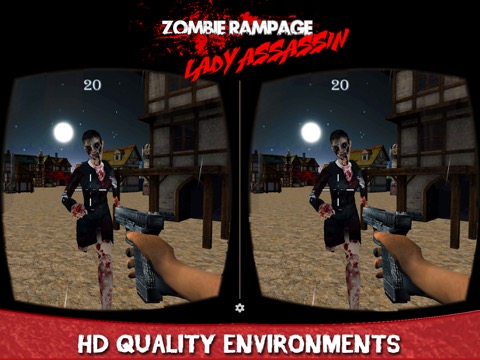 Deadly Zombie Assassin War - Top VR Shooting Gameのおすすめ画像1