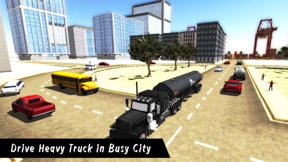 Oil Tanker Fuel Transporter Truck Driver Simulator screenshot