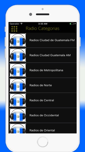 Radios Guatemala - Emisoras de Radio en Línea FM dans l'App Store