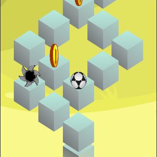 Bally Jumping on Cube iOS App