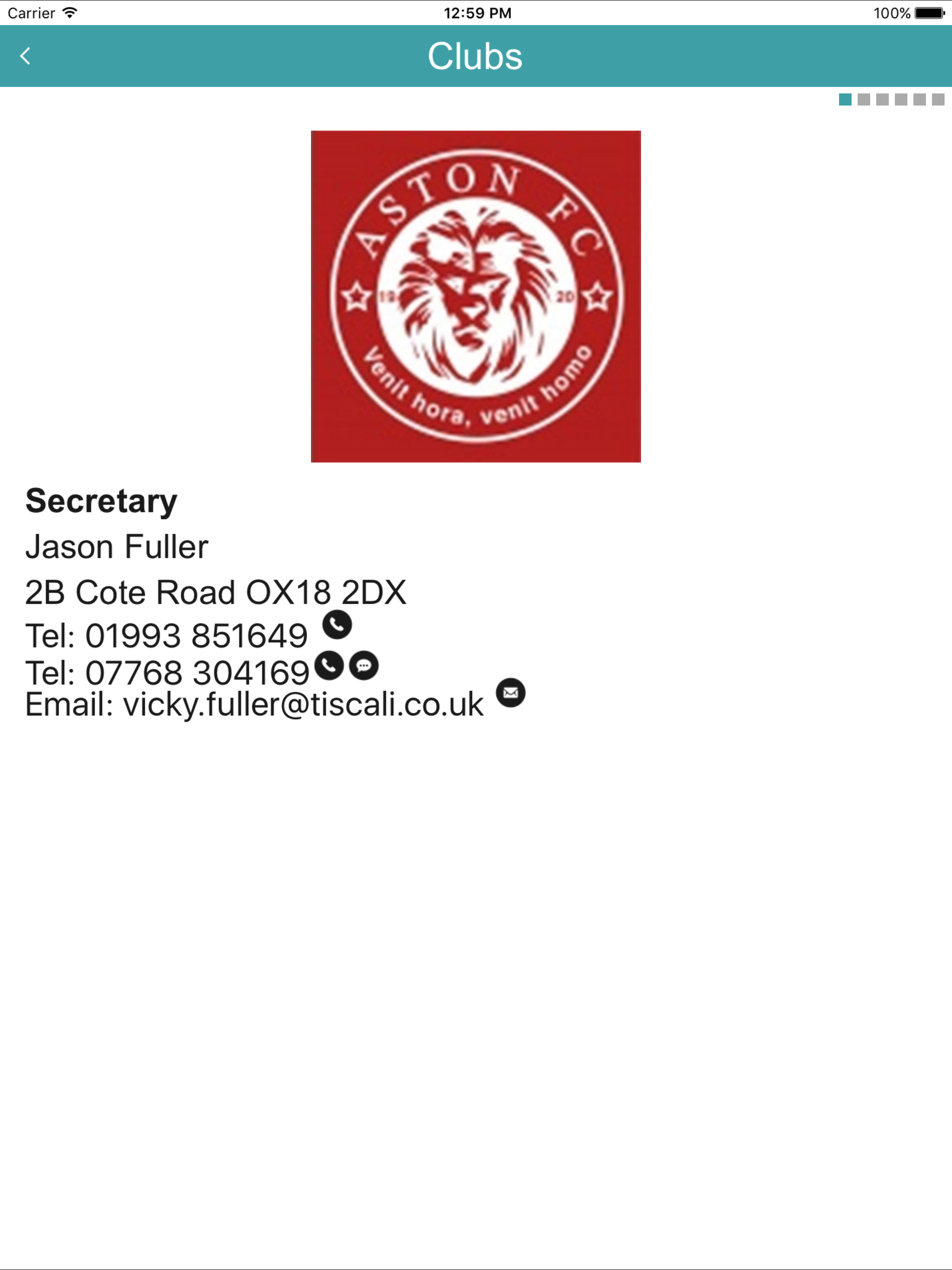 Witney & District Youth FL