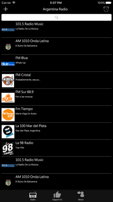 Argentina Radio - Argentine Radio screenshot 1