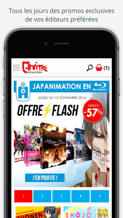 Screenshot #1 pour Anime Store