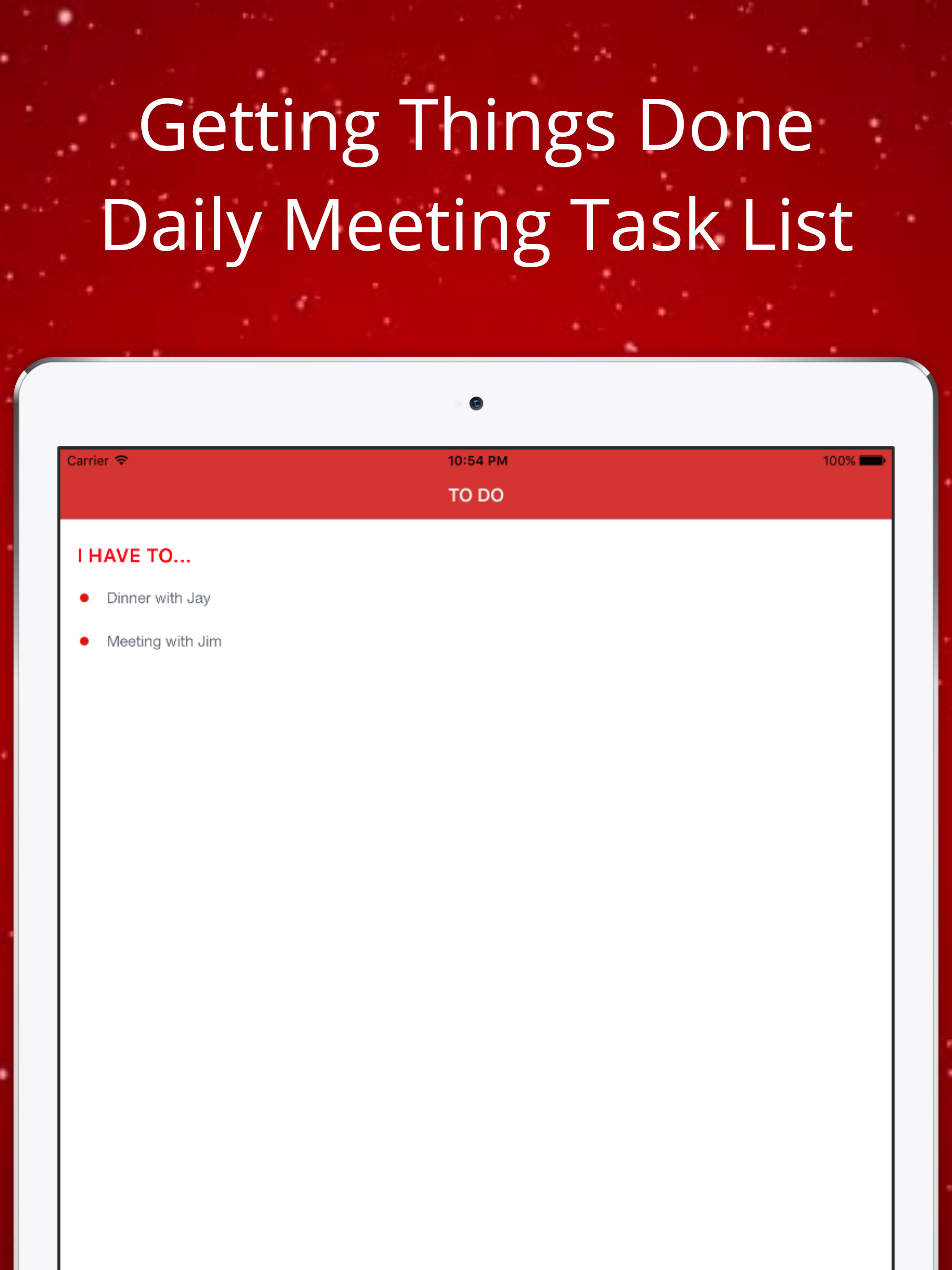 Smart Goal - Keep Track Meeting Agenda Planning