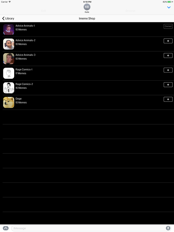 Screenshot #6 pour iMeme for iMessage