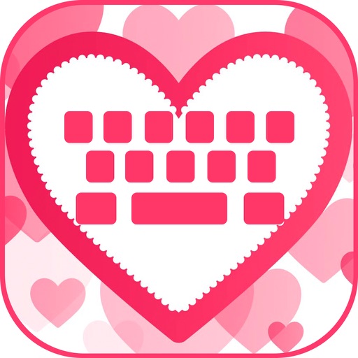 Love Keyboard Designs - Girly Themes, Emoji & Font icon