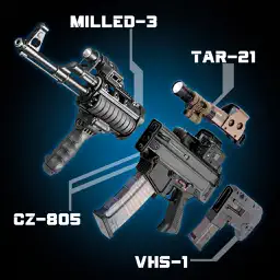 Weapon Rifle Morphing Simulator app icon